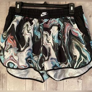 Nike Marbled Women’s Athletic Shorts Size Large